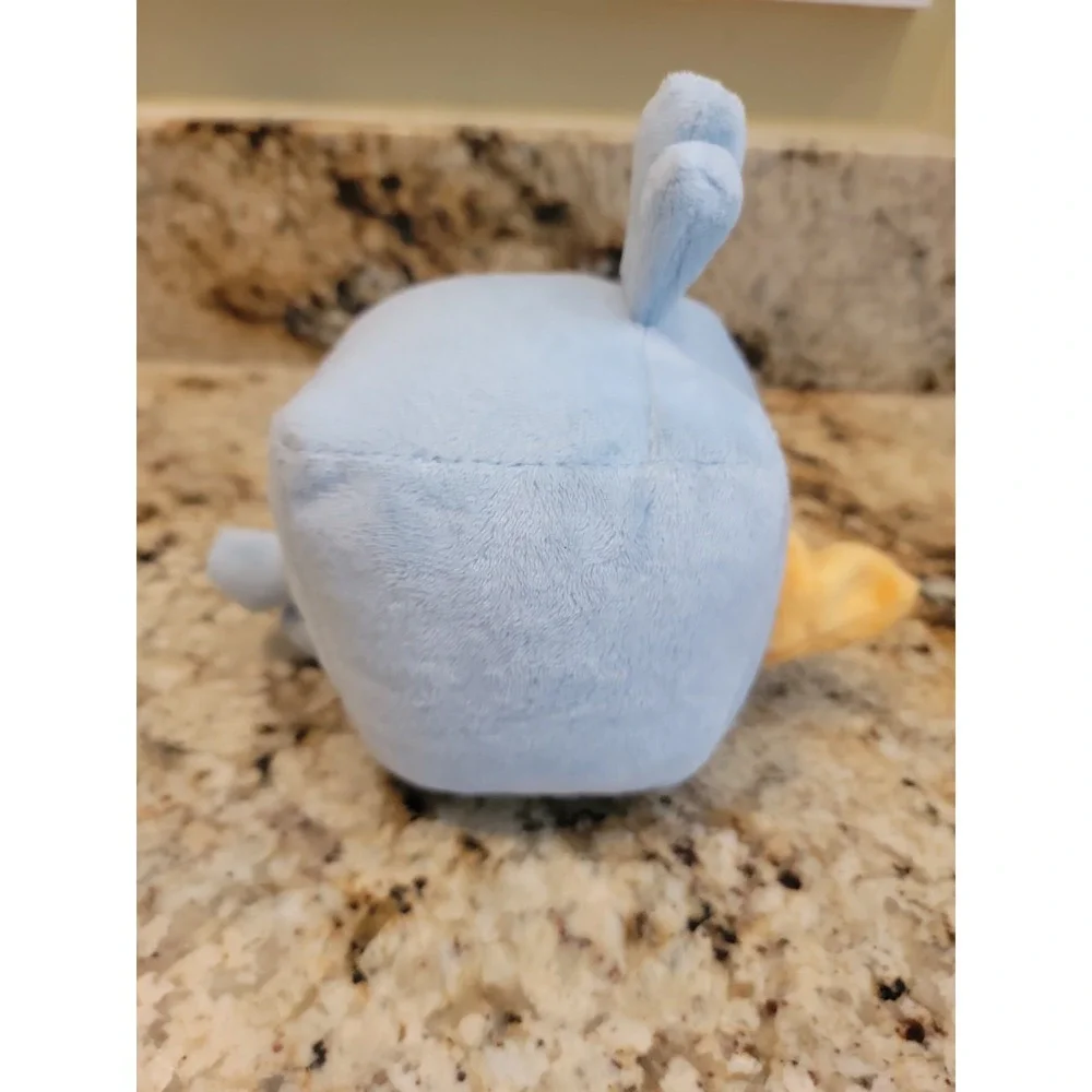 Angry Birds Space Plush Ice Cube Blue Square Bird Toy Stuffed Animal 6
